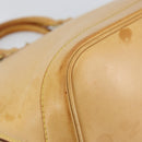 LOUIS VUITTON Nomad leather Alma Hand Bag Beige M85000 LV Auth 154295-9