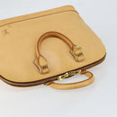 LOUIS VUITTON Nomad leather Alma Hand Bag Beige M85000 LV Auth 154295-6