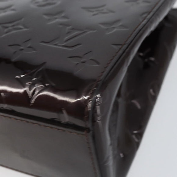 LOUIS VUITTON Monogram Vernis Catalina BB Bag Amarante M90017 LV Auth 154296