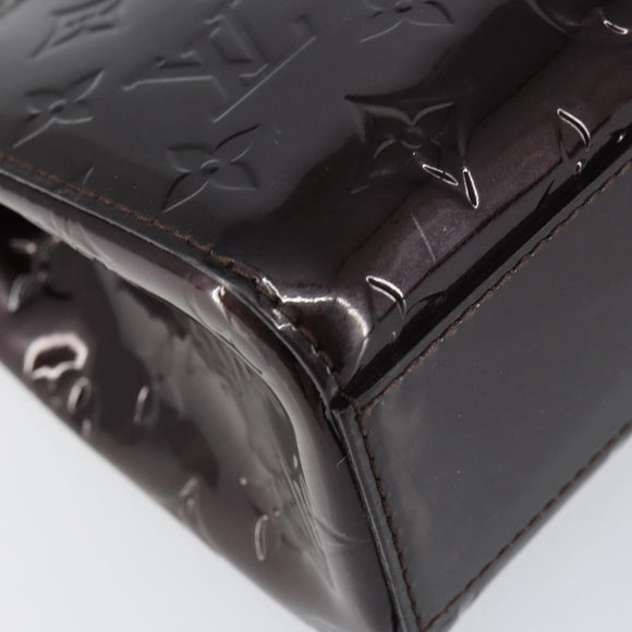 LOUIS VUITTON Monogram Vernis Catalina BB Bag Amarante M90017 LV Auth 154296