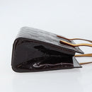 LOUIS VUITTON Monogram Vernis Catalina BB Bag Amarante M90017 LV Auth 154296-4