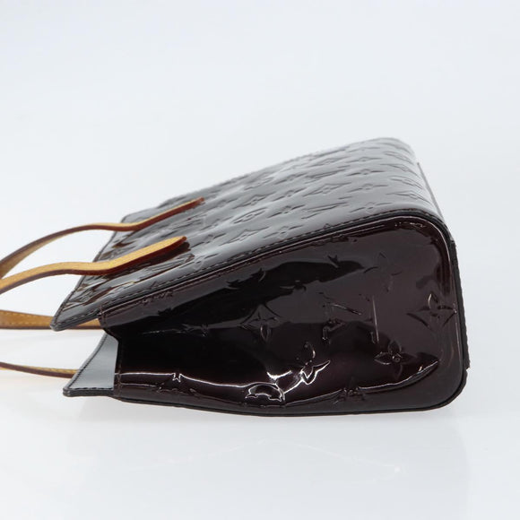 LOUIS VUITTON Monogram Vernis Catalina BB Bag Amarante M90017 LV Auth 154296