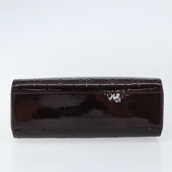 LOUIS VUITTON Monogram Vernis Catalina BB Bag Amarante M90017 LV Auth 154296