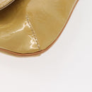 LOUIS VUITTON Monogram Vernis Thompson Street Bag Beige M91301 LV Auth 154298-9