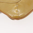 LOUIS VUITTON Monogram Vernis Thompson Street Bag Beige M91301 LV Auth 154298-15