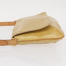 LOUIS VUITTON Monogram Vernis Thompson Street Bag Beige M91301 LV Auth 154298-4