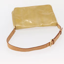 LOUIS VUITTON Monogram Vernis Thompson Street Bag Beige M91301 LV Auth 154298-7