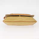 LOUIS VUITTON Monogram Vernis Thompson Street Bag Beige M91301 LV Auth 154298-5