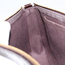 LOUIS VUITTON Vernis Pochette Accessoires Pouch Amarante M91576 LV Auth 154299V-20