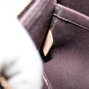 LOUIS VUITTON Vernis Pochette Accessoires Pouch Amarante M91576 LV Auth 154299V-12