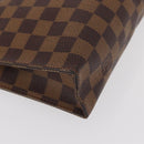 LOUIS VUITTON Damier Ebene Poche Toilette 26 Pouch N47543 LV Auth 154300-15
