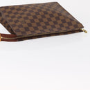 LOUIS VUITTON Damier Ebene Poche Toilette 26 Pouch N47543 LV Auth 154300-5