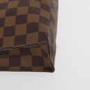 LOUIS VUITTON Damier Ebene Poche Toilette 26 Pouch N47543 LV Auth 154300-7
