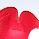 LOUIS VUITTON Monogram Empreinte Pochette PM Pouch Red M69414 Auth 154301V-17