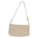 LOUIS VUITTON Damier Azur Pochette Accessoires Pouch N51986 LV Auth 154303M-1