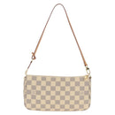 LOUIS VUITTON Damier Azur Pochette Accessoires Pouch N51986 LV Auth 154303M-2