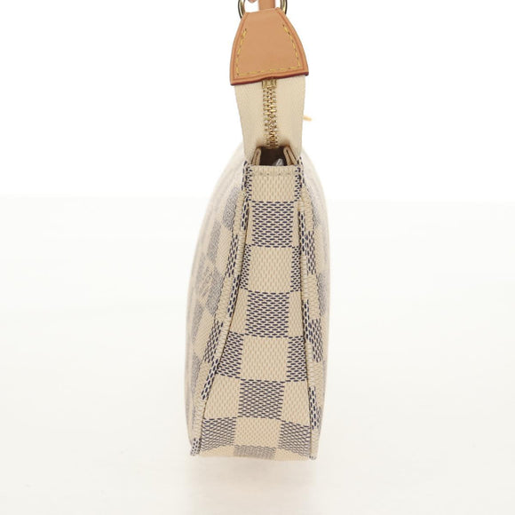 LOUIS VUITTON Damier Azur Pochette Accessoires Pouch N51986 LV Auth 154303M