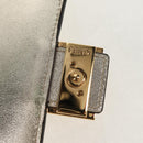 FENDI Zucca Canvas Wallet Leather Gold Tone Auth 154304M-19