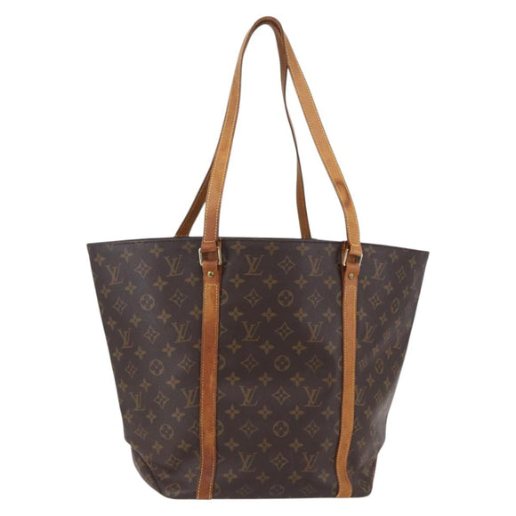 LOUIS VUITTON Monogram Sac Shopping Tote Bag M51108 LV Auth 154310
