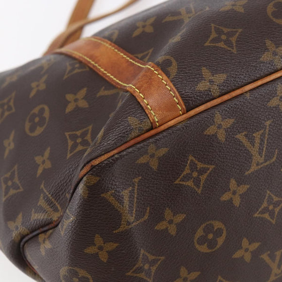 LOUIS VUITTON Monogram Sac Shopping Tote Bag M51108 LV Auth 154310