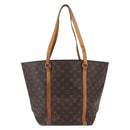 LOUIS VUITTON Monogram Sac Shopping Tote Bag M51108 LV Auth 154310-13