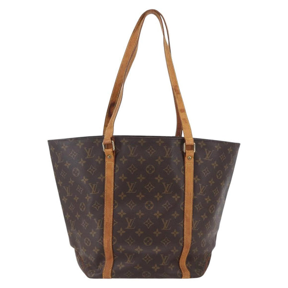 LOUIS VUITTON Monogram Sac Shopping Tote Bag M51108 LV Auth 154310