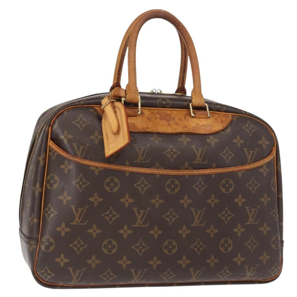 LOUIS VUITTON Monogram Deauville Hand Bag M47270 LV Auth 154311