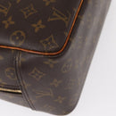 LOUIS VUITTON Monogram Deauville Hand Bag M47270 LV Auth 154311-15