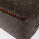 LOUIS VUITTON Monogram Deauville Hand Bag M47270 LV Auth 154311-16