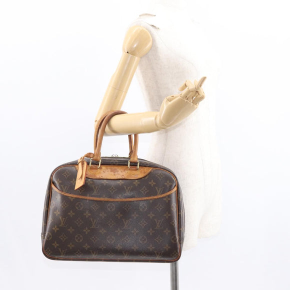 LOUIS VUITTON Monogram Deauville Hand Bag M47270 LV Auth 154311