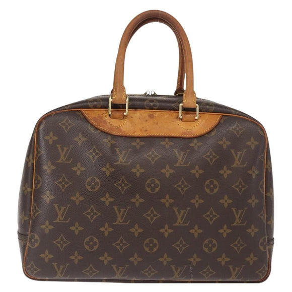 LOUIS VUITTON Monogram Deauville Hand Bag M47270 LV Auth 154311