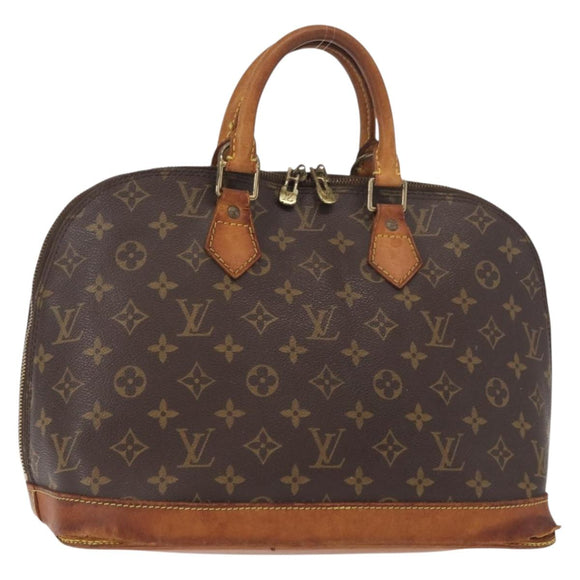 LOUIS VUITTON Monogram Alma Hand Bag M51130 LV Auth 154312