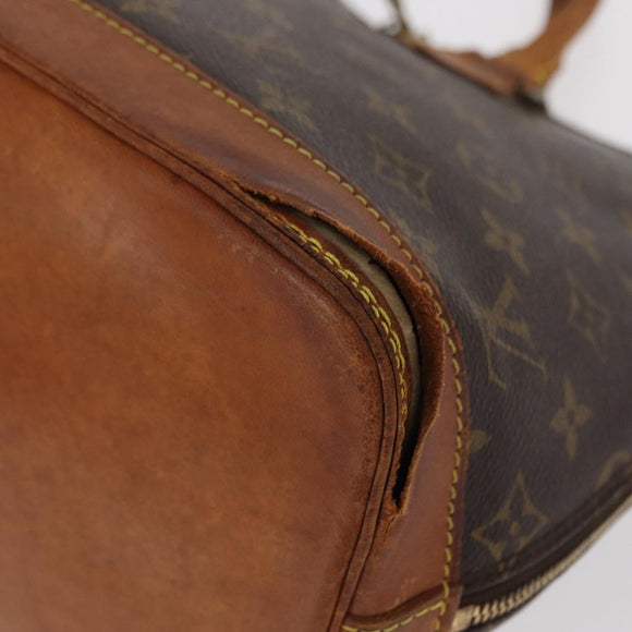 LOUIS VUITTON Monogram Alma Hand Bag M51130 LV Auth 154312