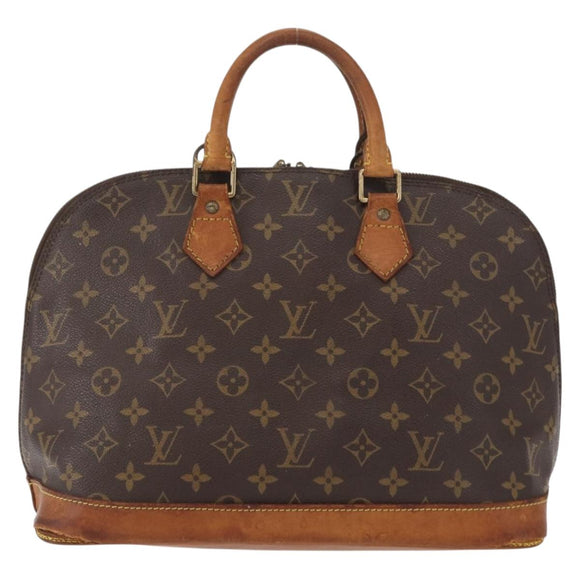 LOUIS VUITTON Monogram Alma Hand Bag M51130 LV Auth 154312
