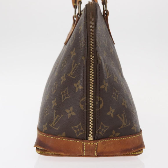 LOUIS VUITTON Monogram Alma Hand Bag M51130 LV Auth 154312