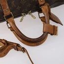 LOUIS VUITTON Monogram Keepall Bandouliere 50 Boston Bag M41416 LV Auth 154314-9