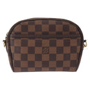 LOUIS VUITTON Damier Ebene Pochette Ipanema Shoulder Bag N51296 LV Auth 154318-13