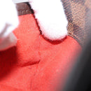 LOUIS VUITTON Damier Ebene Pochette Ipanema Shoulder Bag N51296 LV Auth 154318-12