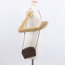 LOUIS VUITTON Damier Ebene Pochette Ipanema Shoulder Bag N51296 LV Auth 154318-22