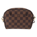 LOUIS VUITTON Damier Ebene Pochette Ipanema Shoulder Bag N51296 LV Auth 154318-2