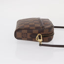 LOUIS VUITTON Damier Ebene Pochette Ipanema Shoulder Bag N51296 LV Auth 154318-3