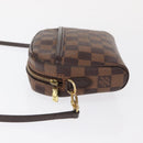 LOUIS VUITTON Damier Ebene Pochette Ipanema Shoulder Bag N51296 LV Auth 154318-4