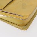 LOUIS VUITTON Monogram Vernis Motto Accessory Pouch Gris M91030 LV Auth 154320-14