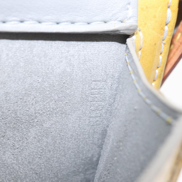 LOUIS VUITTON Monogram Vernis Motto Accessory Pouch Gris M91030 LV Auth 154320