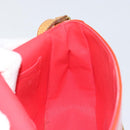 LOUIS VUITTON Vernis Bell FlowerGM Bag Rouge Grunadine M91728 LV Auth 154321V-19