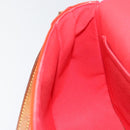 LOUIS VUITTON Vernis Bell FlowerGM Bag Rouge Grunadine M91728 LV Auth 154321V-20