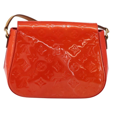 LOUIS VUITTON Vernis Bell FlowerGM Bag Rouge Grunadine M91728 LV Auth 154321V - 0