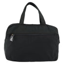 PRADA Hand Bag Nylon Black Auth 154325-2