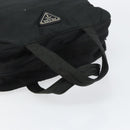 PRADA Hand Bag Nylon Black Auth 154325-7