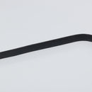 Christian Dior Trotter Canvas Shoulder Bag Navy Gold Auth 154328-8